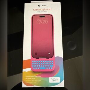 Clicks Keyboard Case for iPhone 15 Pro
